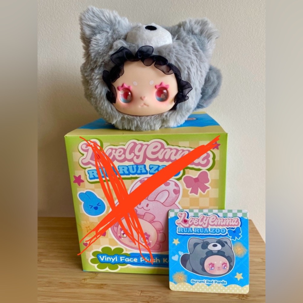 Lovely Emma RuaRua Zoo Raccoon NO BOX